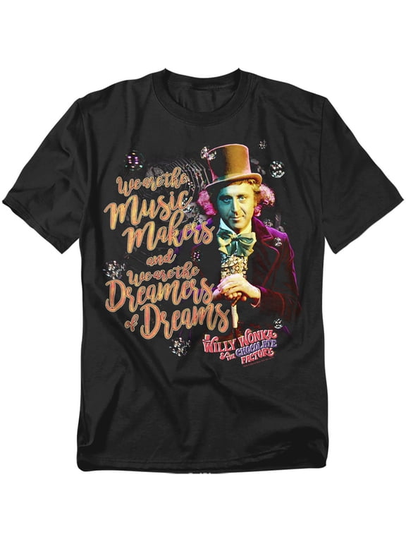 Willy Wonka And The Chocolate Factory T-Shirt Music Makers Unisex Graphic Tee For Men & Women