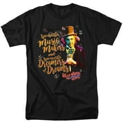 Men's Willy Wonka And The Chocolate Factory Music Makers T-shirt XX-Large Black