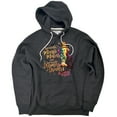 thumbnail image 1 of Willy Wonka And The Chocolate Factory Music Makers Unisex Adult Slim Fit Pull-Over Heather Hoodie, Charcoal, Small, 1 of 5