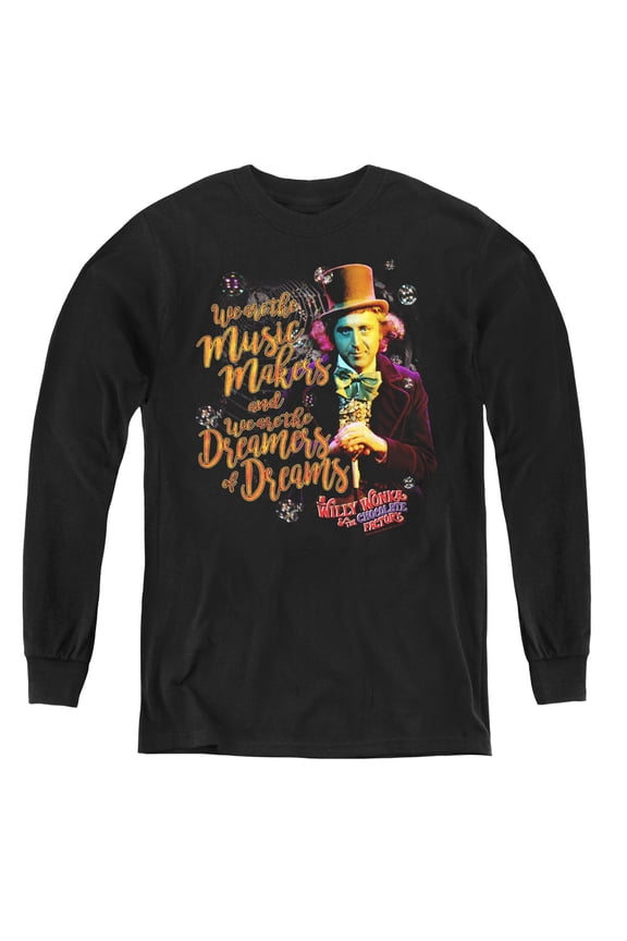 Willy Wonka And The Chocolate Factory - Music Makers - Youth Long Sleeve Shirt - Medium