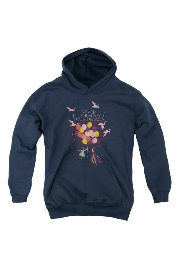 Willy Wonka And The Chocolate Factory Never Let Them Steal Your Dreams Kids Pull-Over Hoodie for Youth Boys and Girls