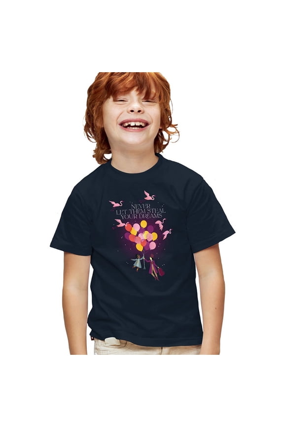 Willy Wonka And The Chocolate Factory Never Let Them Steal Your Dreams Kids T Shirtfor Youth Toddler Boys and Girls