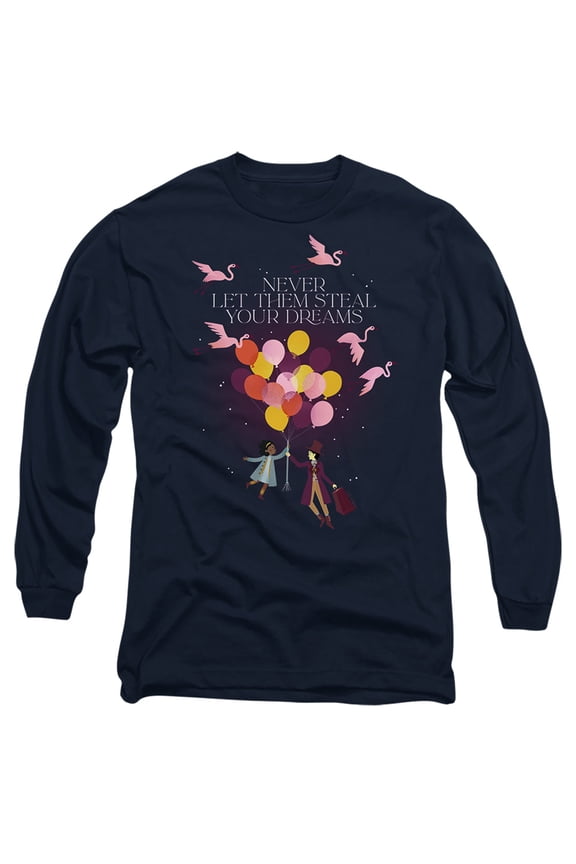 Willy Wonka And The Chocolate Factory Never Let Them Steal Your Dreams Unisex Adult Long-Sleeve T Shirt