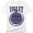 thumbnail image 1 of Willy Wonka And The Chocolate Factory T-Shirt Turning Violet, Violet Unisex Graphic Tee for Men & Women, 1 of 7