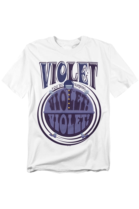 T-Shirt Turning Violet, Violet Unisex Graphic Tee for Men & Women