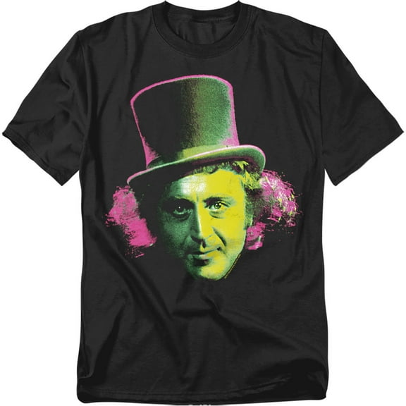 Willy Wonka And The Chocolate Factory T-Shirt Willy Wonka Face Unisex Graphic Tee for Men & Women