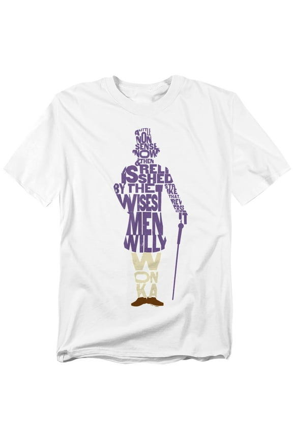 T-Shirt Word Silhouette Unisex Graphic Tee for Men & Women