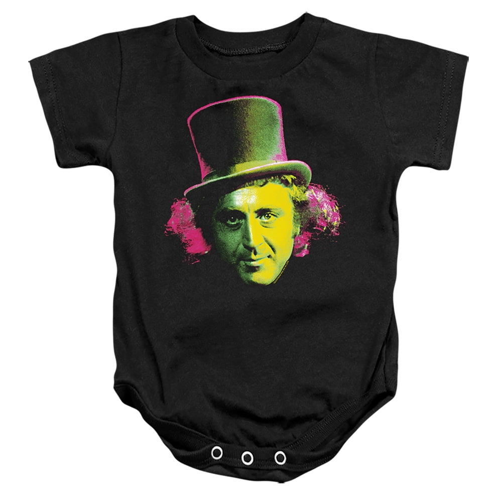 Willy Wonka And The Chocolate Factory Willy Wonka Face Unisex Infant ...