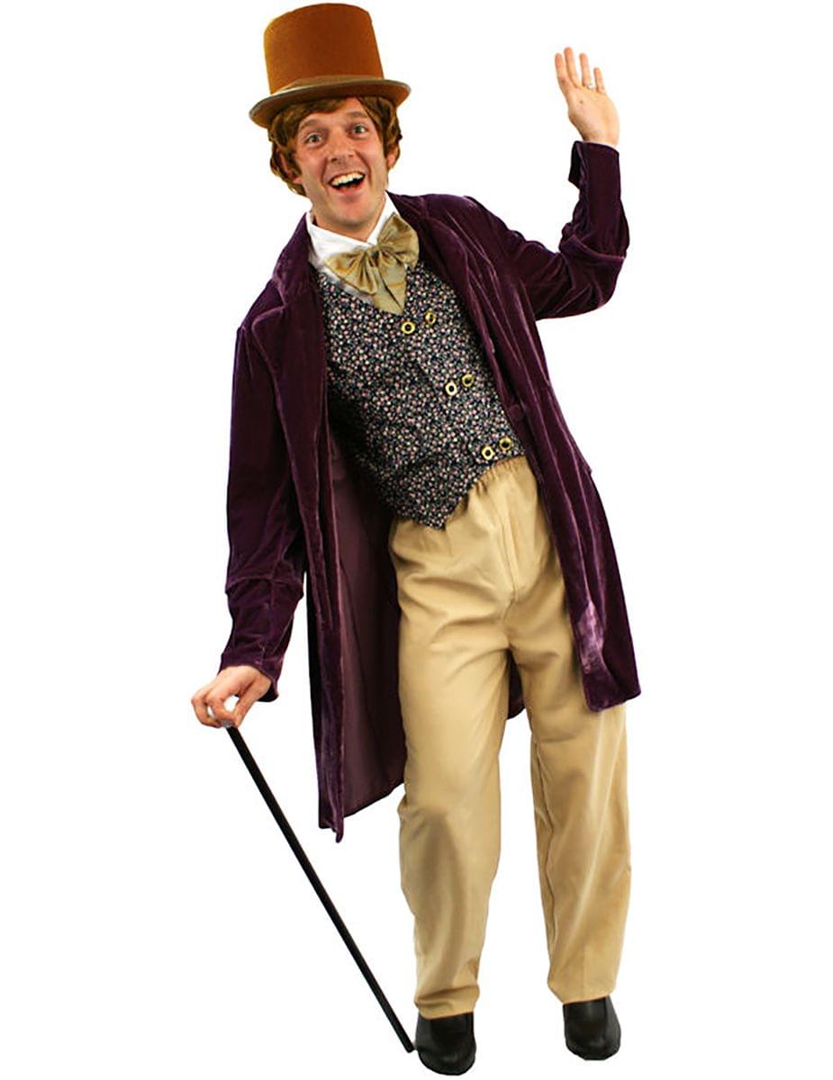 Willy Wonka Classic Chocolate Man Adult Costume, Standard - image 1 of 1