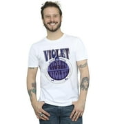 Willy Wonka Mens Violet Turning Violet T-Shirt