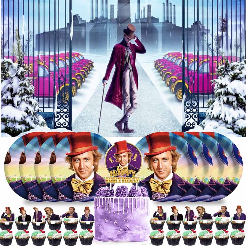 willy-wonka-party-supplies-birthday-decorations-plates-banner-kids-cake