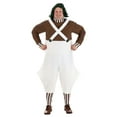thumbnail image 1 of Willy Wonka Plus Size Adult Oompa Loompa Costume, 1 of 5