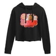 thumbnail image 1 of Willy Wonka & The Chocolate Factory - Augustus Gloop In A Tube - Juniors Cropped Pullover Hoodie, 1 of 5