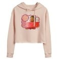 thumbnail image 1 of Willy Wonka & The Chocolate Factory - Augustus Gloop In A Tube - Juniors Cropped Pullover Hoodie, 1 of 5