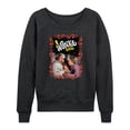 thumbnail image 1 of Willy Wonka & The Chocolate Factory - Charlie & Grandpa Joe - Women's Lightweight French Terry Long Sleeve Shirt, 1 of 5