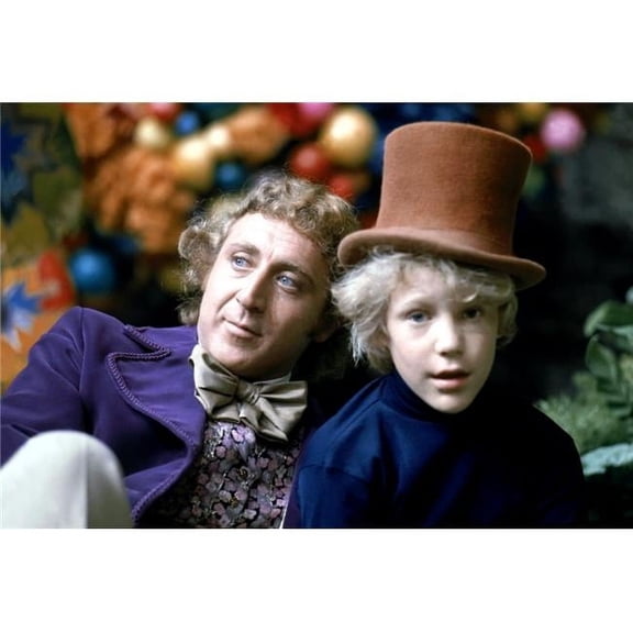 Willy Wonka & The Chocolate Factory Gene Wilder Peter Ostrum 1971 Photo Print, 14 x 11