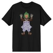 Willy Wonka & The Chocolate Factory Oompa Loompa Men's Black T-shirt-3XL