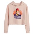 thumbnail image 1 of Willy Wonka & The Chocolate Factory - Original Movie Cover - Juniors Cropped Pullover Hoodie, 1 of 5