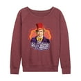 thumbnail image 1 of Willy Wonka & The Chocolate Factory - Original Movie Cover - Women's Lightweight French Terry Long Sleeve Shirt, 1 of 5