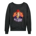 thumbnail image 1 of Willy Wonka & The Chocolate Factory - Original Movie Cover - Women's Lightweight French Terry Long Sleeve Shirt, 1 of 5