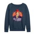 thumbnail image 1 of Willy Wonka & The Chocolate Factory - Original Movie Cover - Women's Lightweight French Terry Long Sleeve Shirt, 1 of 5