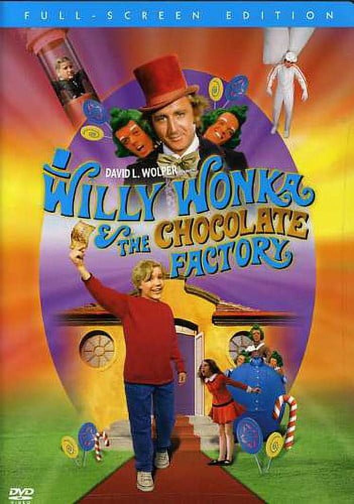 Willy Wonka and the Chocolate Factory (DVD, 2001, 30th