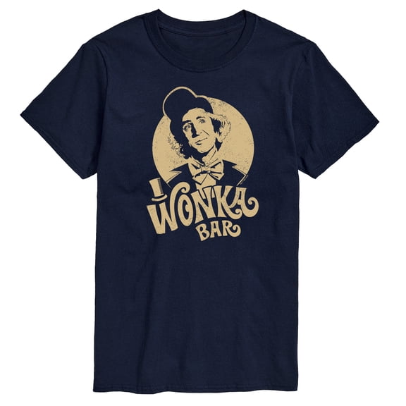 Willy Wonka & The Chocolate Factory - Wonka Bar - Men's Short Sleeve Graphic T-Shirt