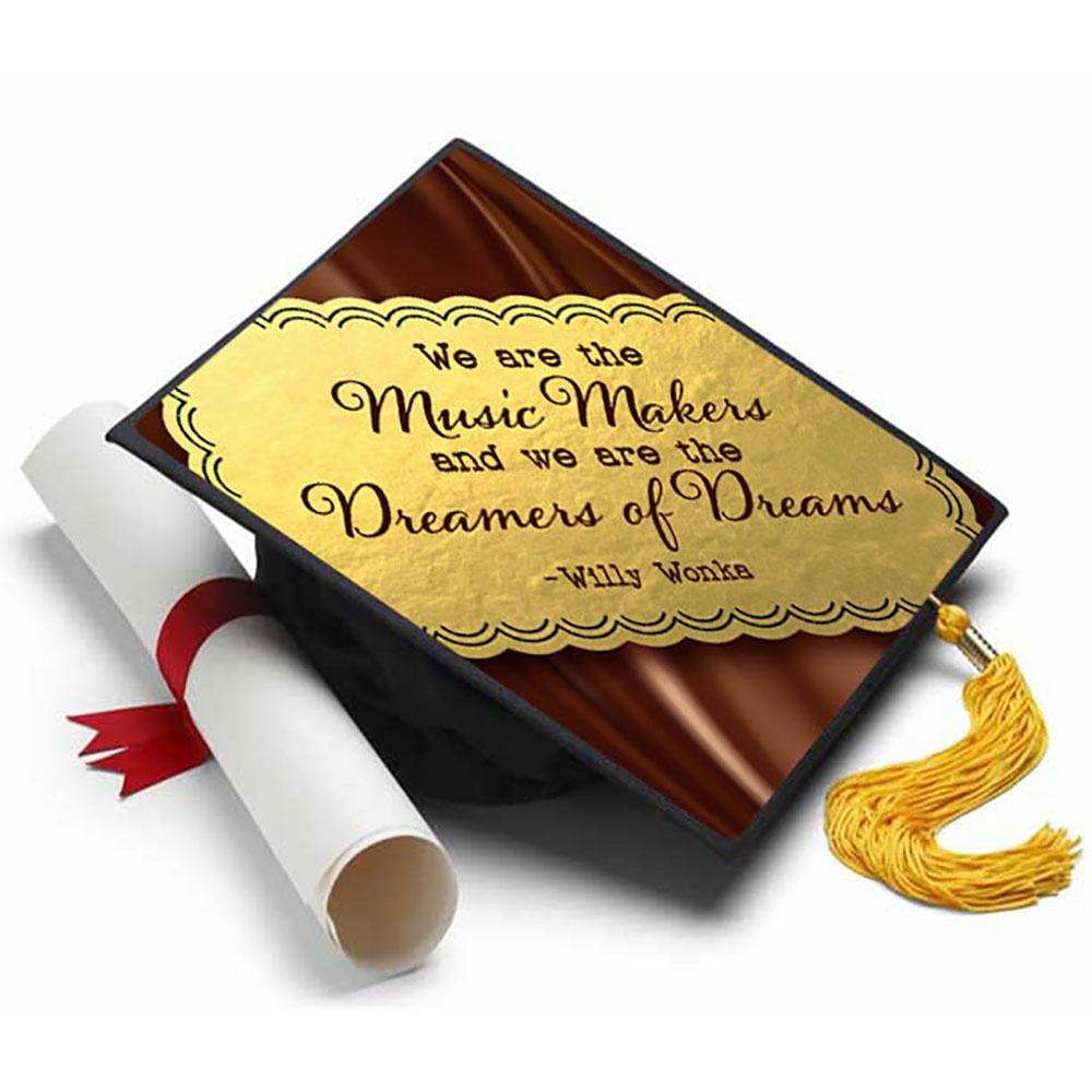 Willy Wonka &amp; The Chocolate Factory Grad Cap Tassel Topper
