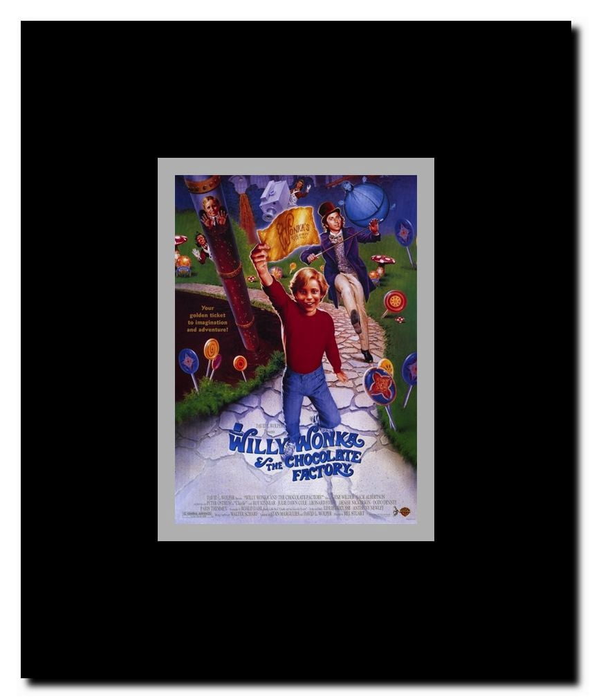 Willy Wonka and the Chocolate Factory Framed Movie Poster
