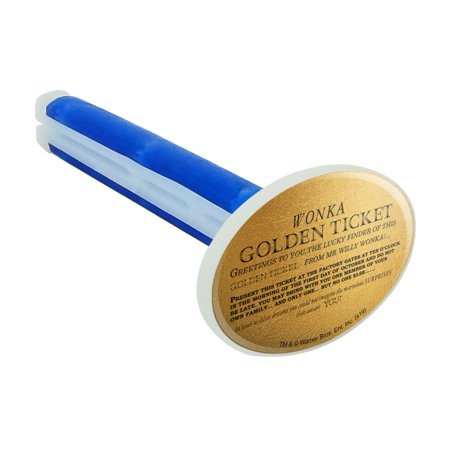 Willy Wonka and the Chocolate Factory Golden Ticket Car Air Freshener Vent Clip