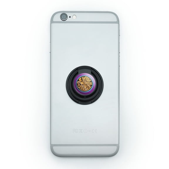 Willy Wonka and the Chocolate Factory Logo Mobile Smart Phone Finger Ring Grip Holder Stand