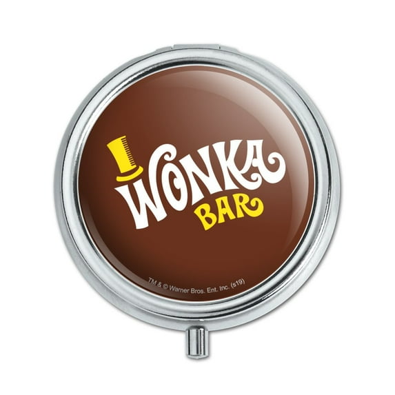 Willy Wonka and the Chocolate Factory Wonka Bar Logo Pill Case Trinket Gift Box