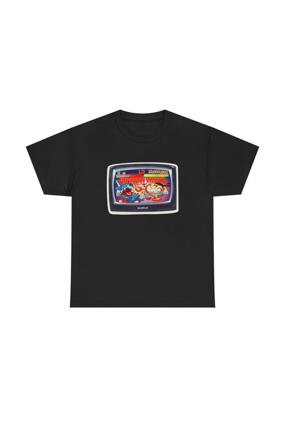 Willy vs Flameboy World Industries 2000s Skateboard Vintage Classic TShirt Print - Black / M