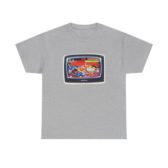 Willy vs Flameboy World Industries 2000s Skateboard Vintage Classic TShirt Print - Sport Grey / 5XL