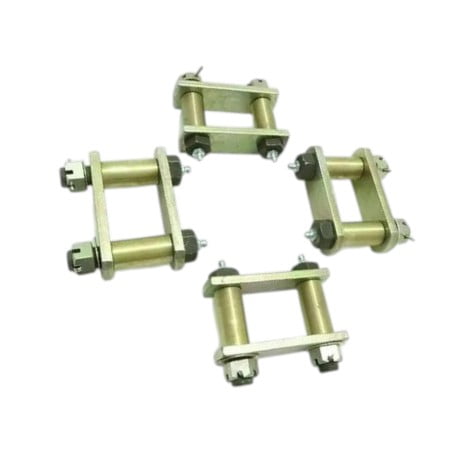 Willys Cj Ford Jeep Complete Heavy Duty Front & Rear Leaf Spring Shackle Kit