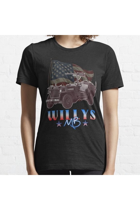 Willys Mb Armored Car Essential T-shirt
