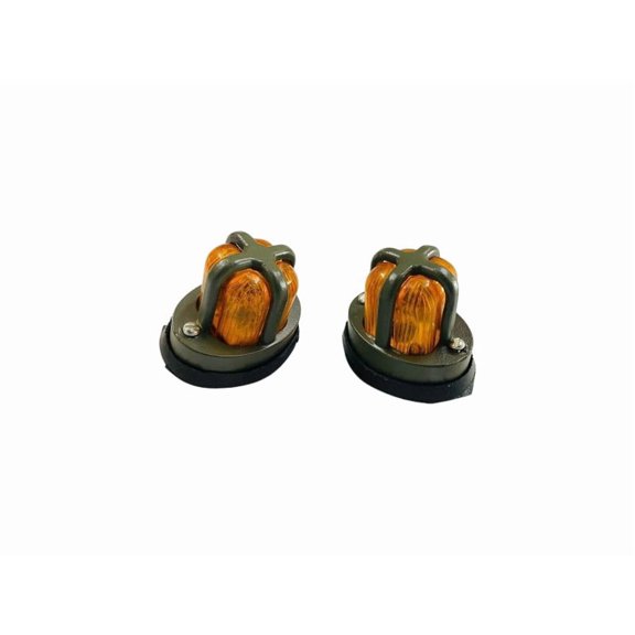 Willys Military Jeeps Truck For Front Rear Fender Lights+ Grill Set Raw Paint