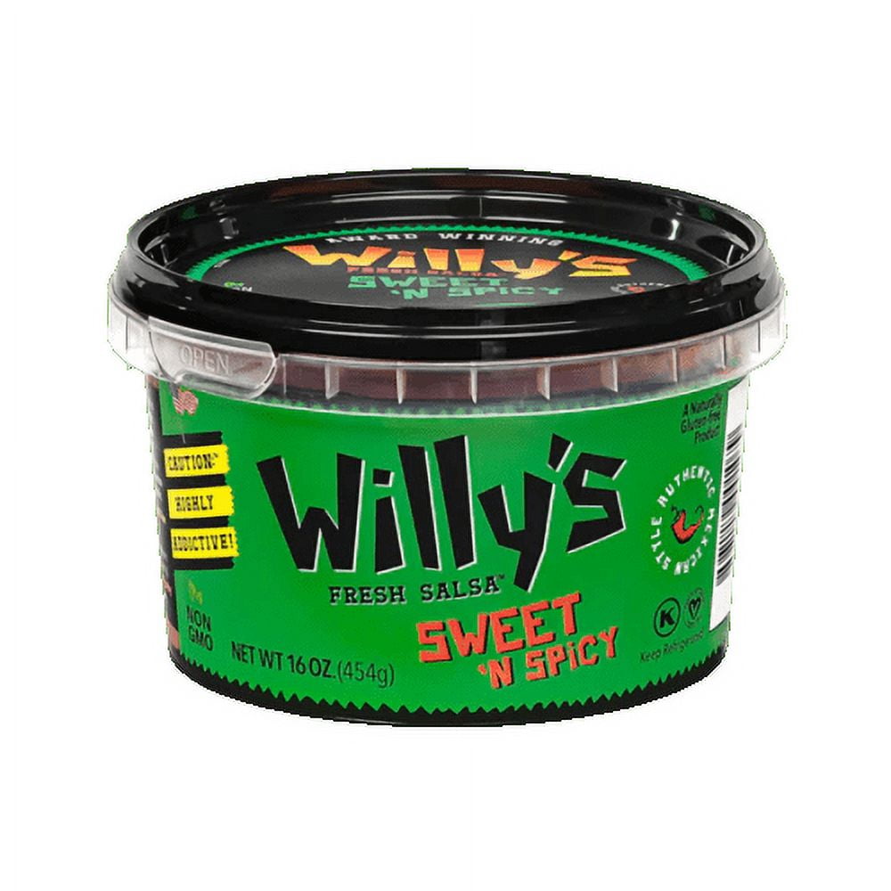 Willys Willys Salsa, 16 oz