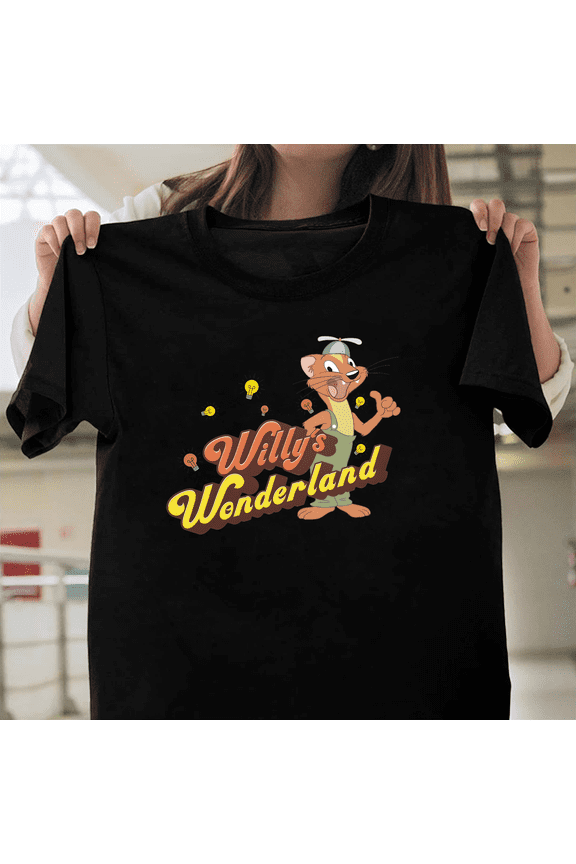 Willys Wonderland Nicolas Cage Horror Movie Graphic Fan Look Animatronic V51039 Unisex T-Shirt, Size Up to 5XL