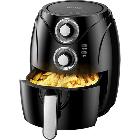Willz 26 QT Air Fryer, Black - Auto Shut-off, Non-Stick, 5 Cooking Presets