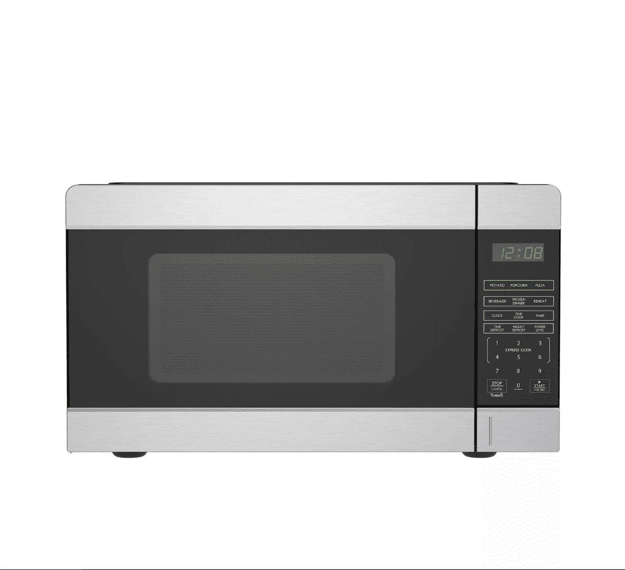 Stainless Steel Microwave Oven Dorm College Apartment 900w LED Countertop  Home