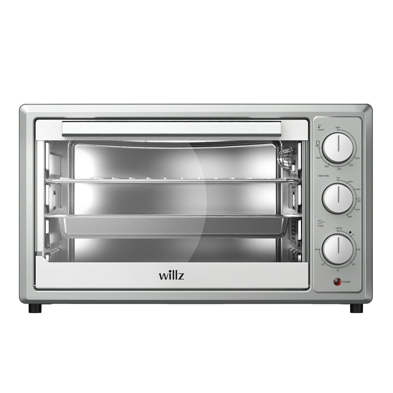 Willz Countertop Toaster Oven, Pull Down Door Handle, 5 Cooking