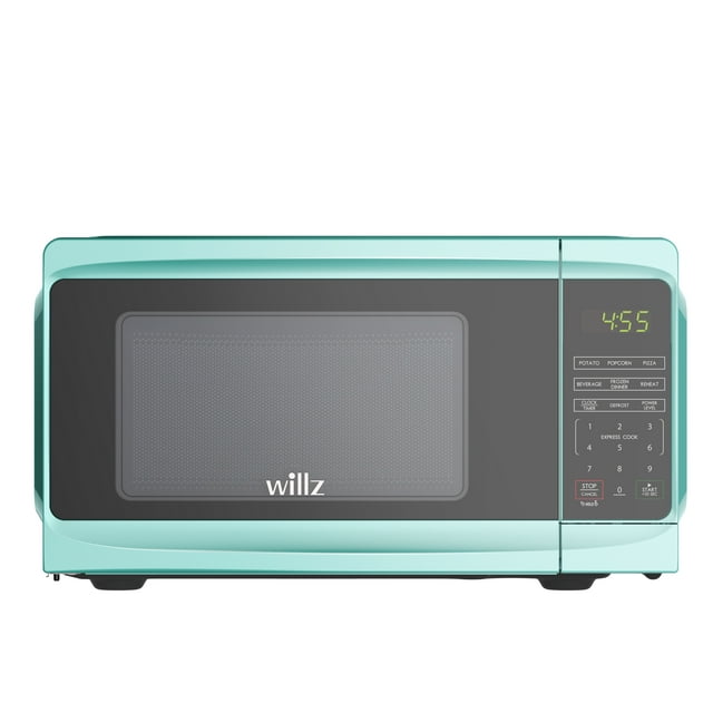 Willz WLCMV807GN-07 0.7 Cu.Ft. Countertop Microwave Oven, Green