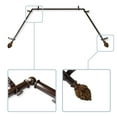 thumbnail image 1 of Wilma 13/16" Bay Window curtain rod 20"-36", 38"-72" - Cocoa,(ABay-12-7), 1 of 4
