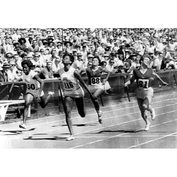 Wilma Rudolph History (36 x 24)