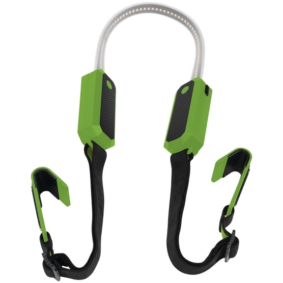 Performance Tool W2673 Li-Ion 60-Inch LED Underhood Light with 1000 Lumens of Flood Light - Adjustable Elastic Strap for Any Size Hood, Green/Black