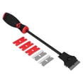 thumbnail image 1 of Performance Tool W1513 Ergonomic Non-Slip Molded Grip with 6 Blades for Sticker and Label Removal - US Patent Number D693201, 1 of 3