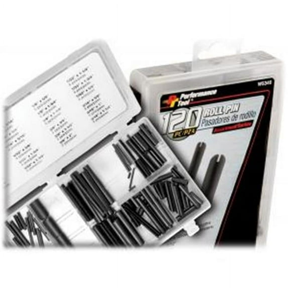 Wilmar PMW5340 120 Piece Roll Pin Assortment