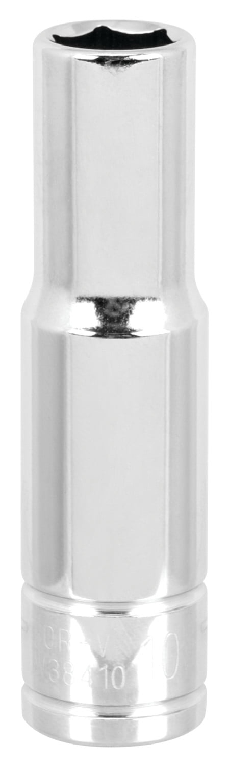 Performance Tool W38410 3/8-Inch Drive 6-Point Socket, 10mm