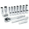thumbnail image 1 of Performance Tool W38911 3/8-Inch Drive SAE Socket Set, 20-Piece, 1-Pack, 1 of 3